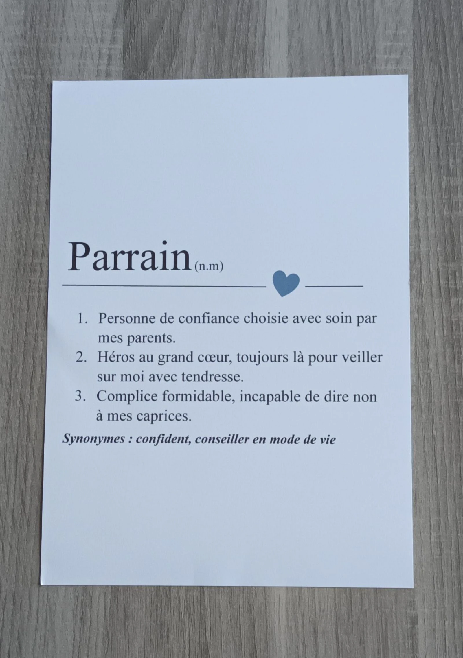 Affiche Parrain 